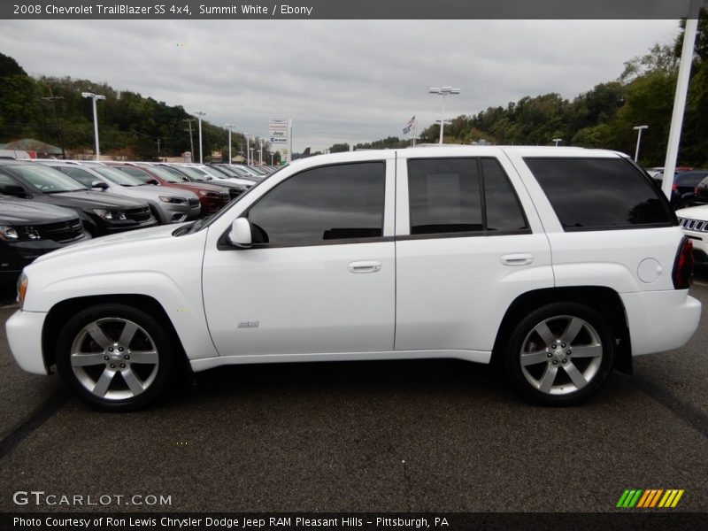 Summit White / Ebony 2008 Chevrolet TrailBlazer SS 4x4