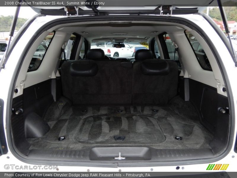 Summit White / Ebony 2008 Chevrolet TrailBlazer SS 4x4