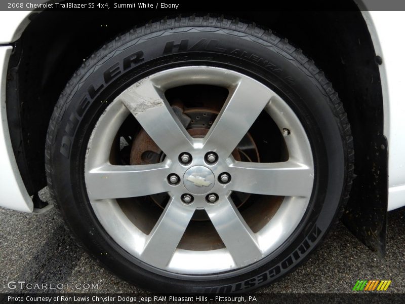 Summit White / Ebony 2008 Chevrolet TrailBlazer SS 4x4