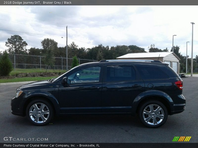 Bruiser Grey / Black 2018 Dodge Journey SXT