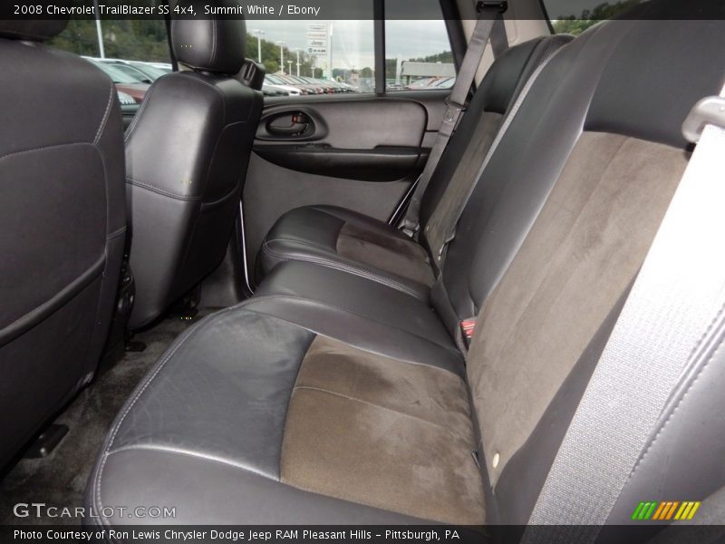 Summit White / Ebony 2008 Chevrolet TrailBlazer SS 4x4