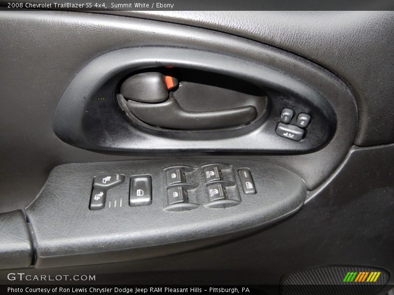 Summit White / Ebony 2008 Chevrolet TrailBlazer SS 4x4