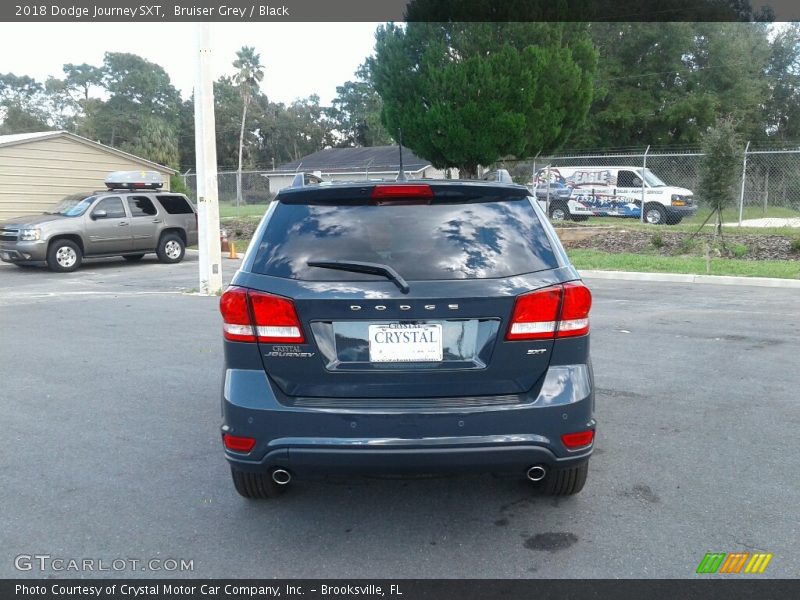 Bruiser Grey / Black 2018 Dodge Journey SXT