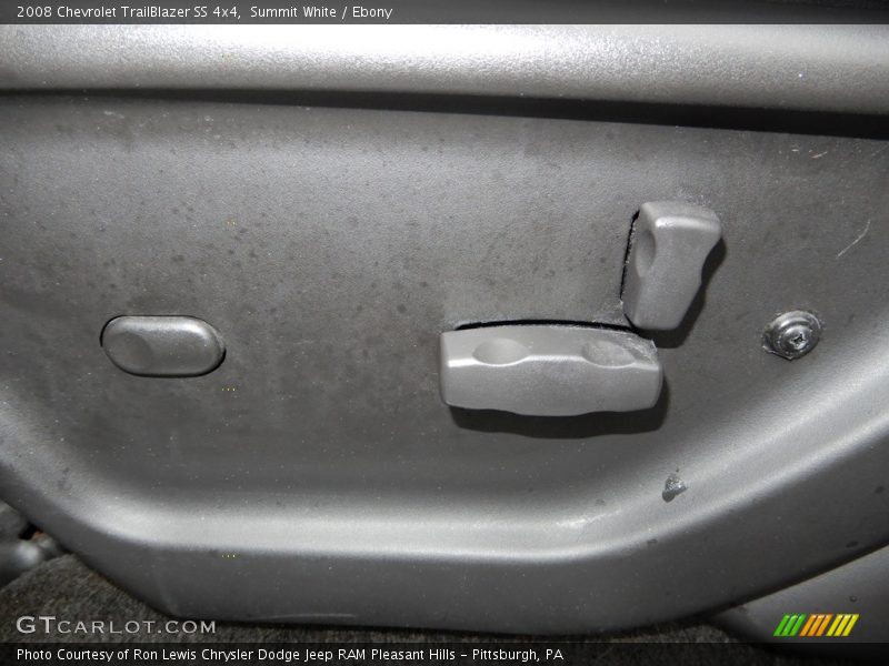 Summit White / Ebony 2008 Chevrolet TrailBlazer SS 4x4