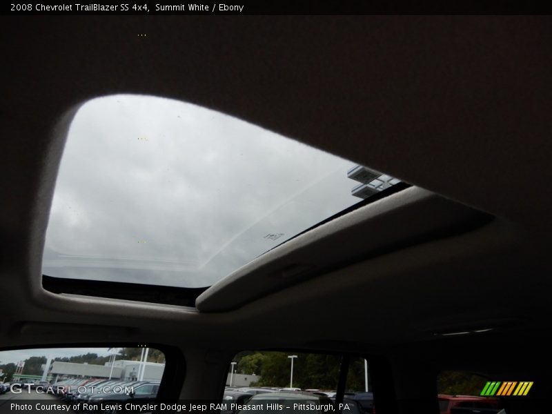 Summit White / Ebony 2008 Chevrolet TrailBlazer SS 4x4