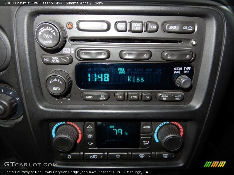 Summit White / Ebony 2008 Chevrolet TrailBlazer SS 4x4