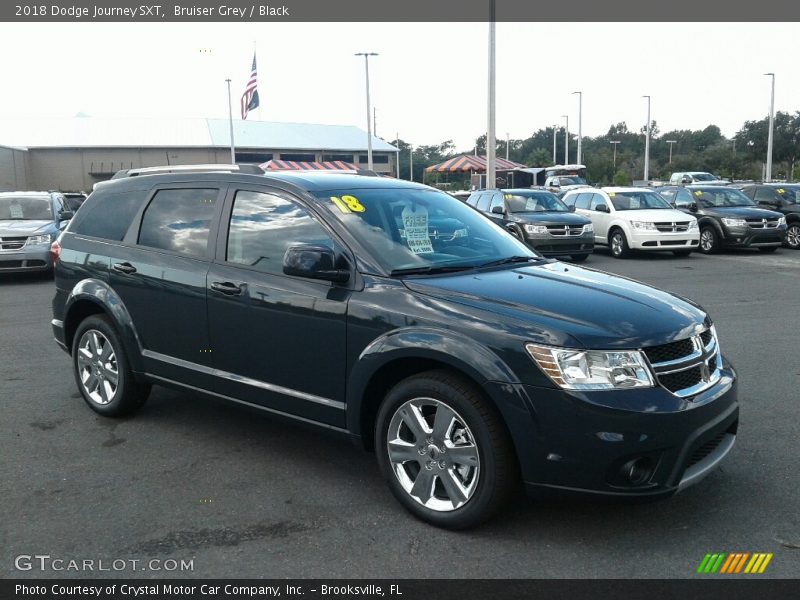 Bruiser Grey / Black 2018 Dodge Journey SXT