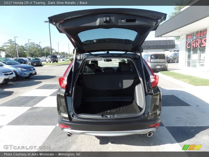 Dark Olive Metallic / Black 2017 Honda CR-V Touring