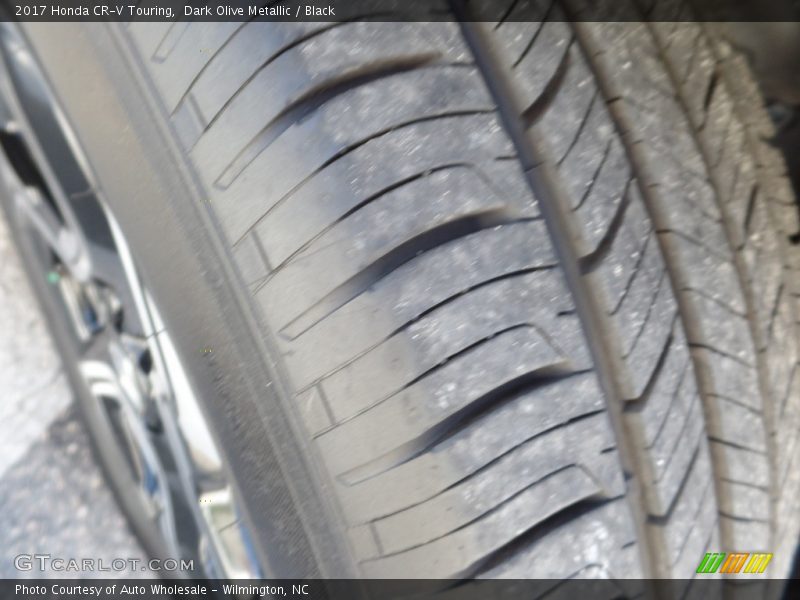 Dark Olive Metallic / Black 2017 Honda CR-V Touring