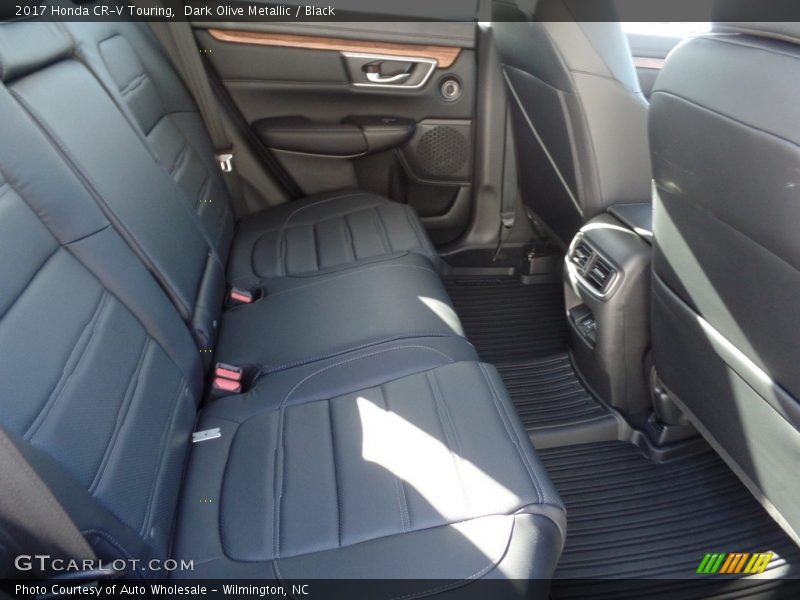 Dark Olive Metallic / Black 2017 Honda CR-V Touring