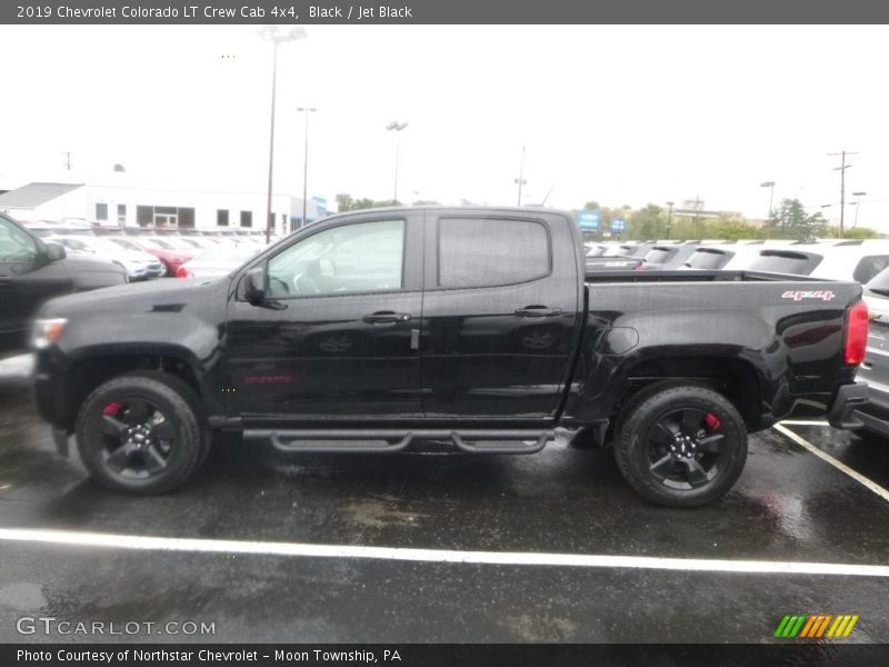 Black / Jet Black 2019 Chevrolet Colorado LT Crew Cab 4x4