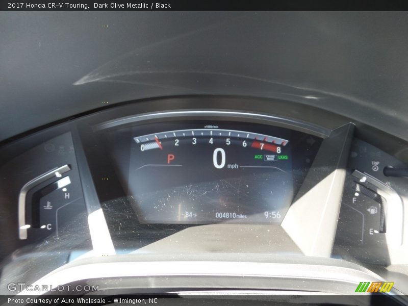 Dark Olive Metallic / Black 2017 Honda CR-V Touring