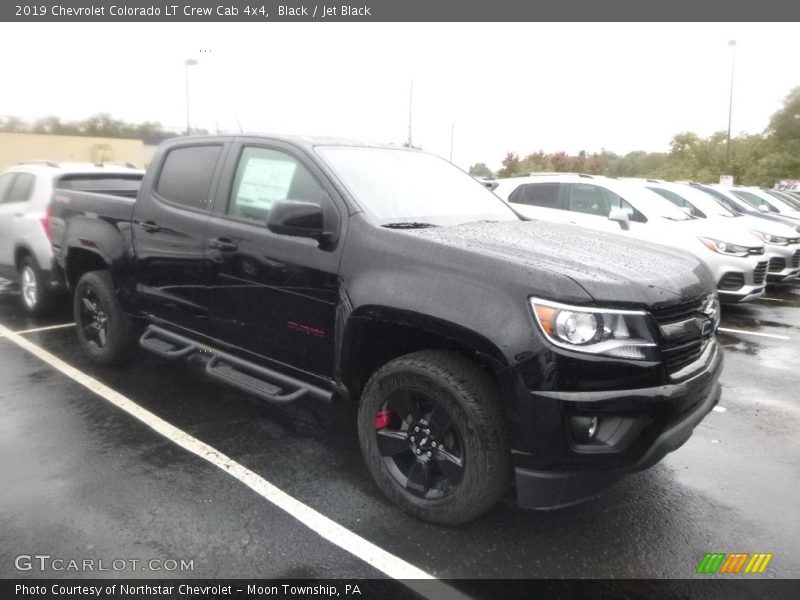 Black / Jet Black 2019 Chevrolet Colorado LT Crew Cab 4x4