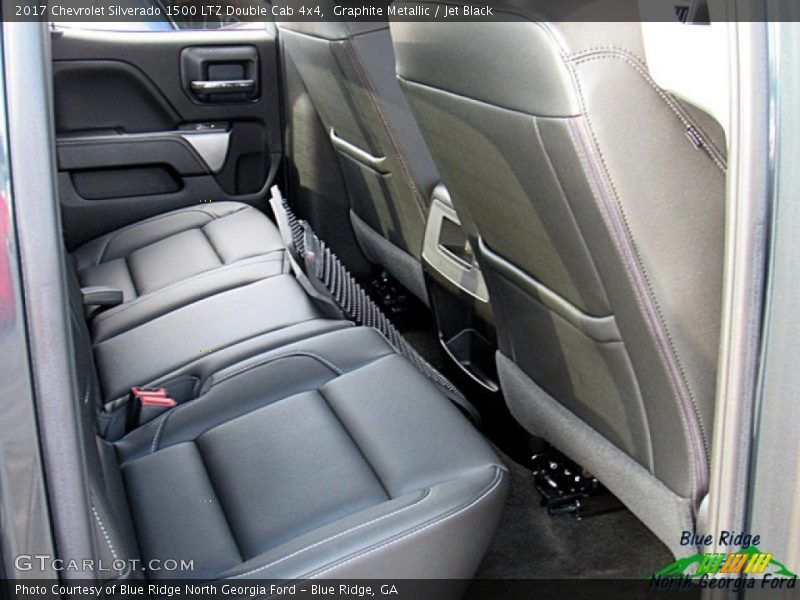 Graphite Metallic / Jet Black 2017 Chevrolet Silverado 1500 LTZ Double Cab 4x4