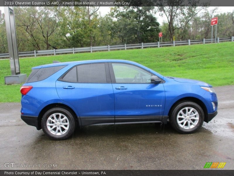 Kinetic Blue Metallic / Medium Ash Gray 2019 Chevrolet Equinox LS AWD
