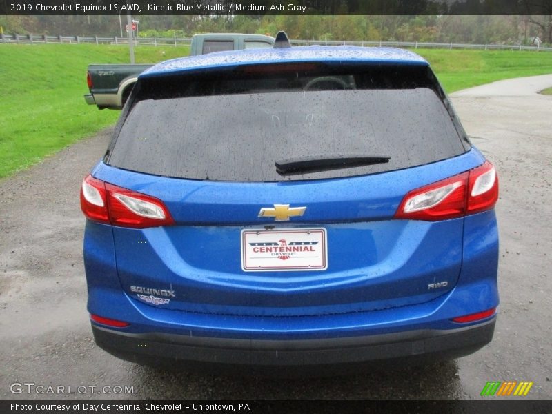 Kinetic Blue Metallic / Medium Ash Gray 2019 Chevrolet Equinox LS AWD