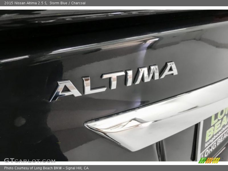 Storm Blue / Charcoal 2015 Nissan Altima 2.5 S