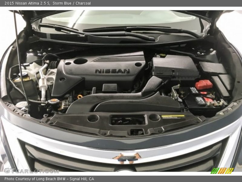 Storm Blue / Charcoal 2015 Nissan Altima 2.5 S