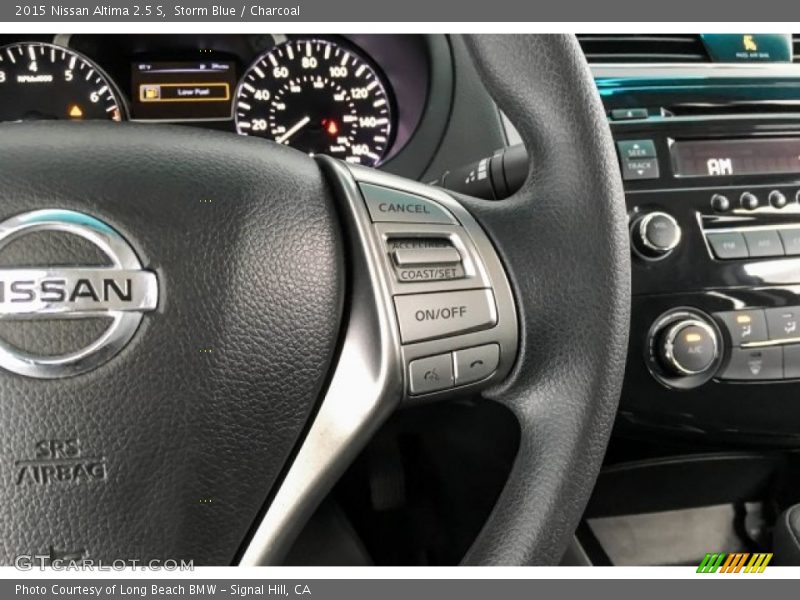 Storm Blue / Charcoal 2015 Nissan Altima 2.5 S