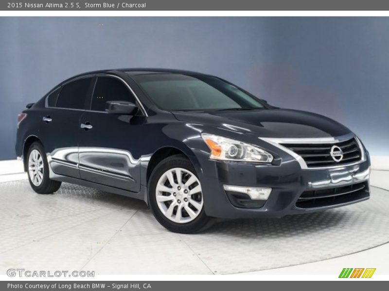 Storm Blue / Charcoal 2015 Nissan Altima 2.5 S