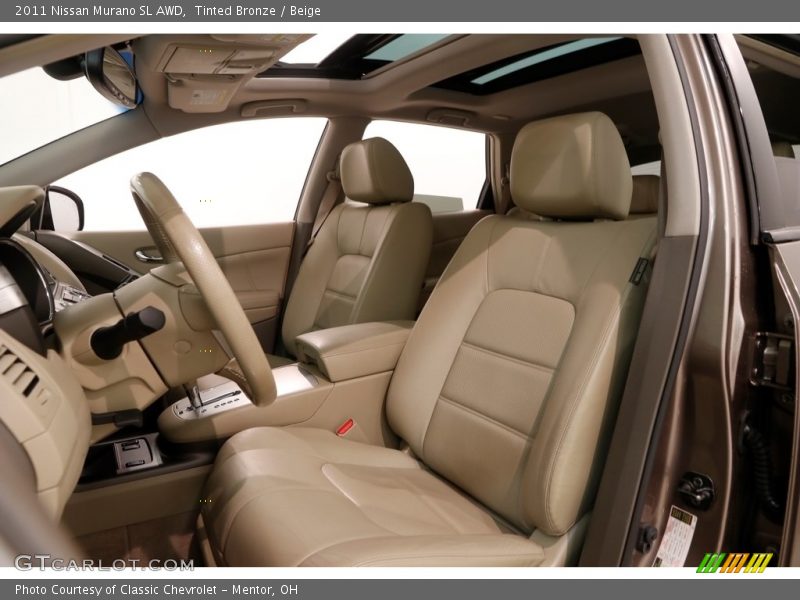 Tinted Bronze / Beige 2011 Nissan Murano SL AWD