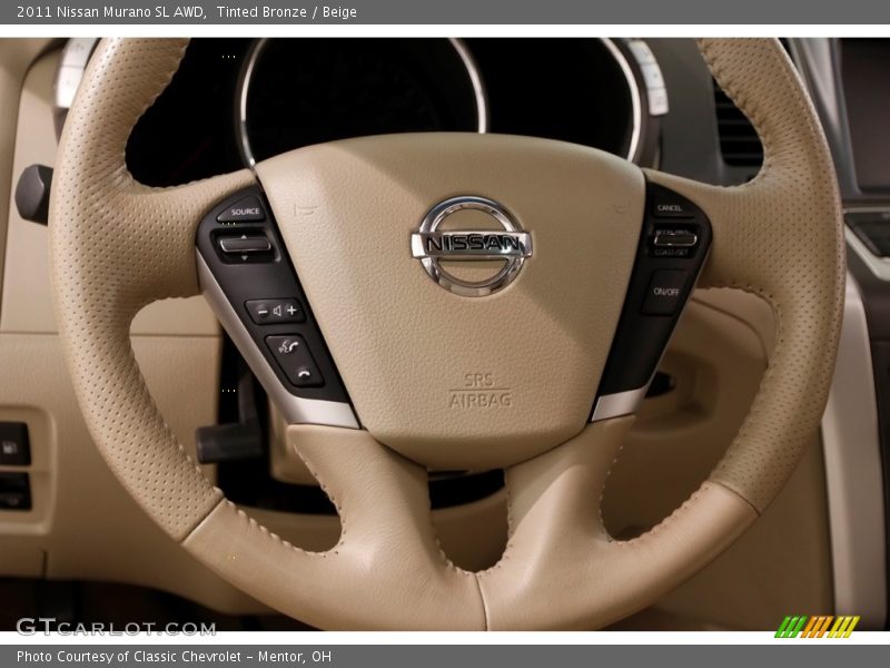 Tinted Bronze / Beige 2011 Nissan Murano SL AWD