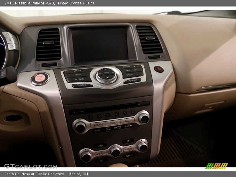 Tinted Bronze / Beige 2011 Nissan Murano SL AWD