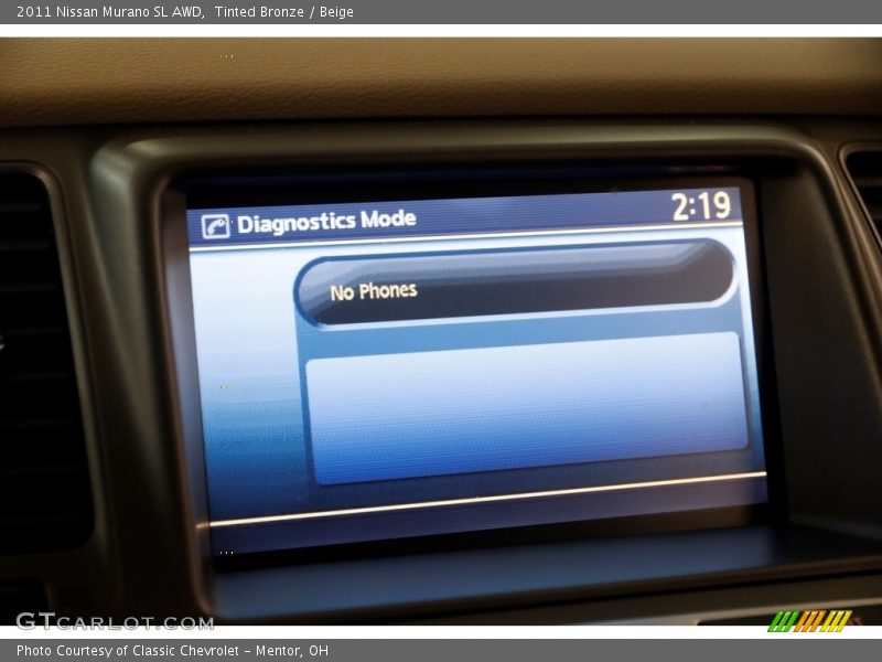 Tinted Bronze / Beige 2011 Nissan Murano SL AWD