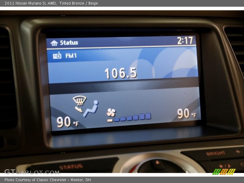 Tinted Bronze / Beige 2011 Nissan Murano SL AWD