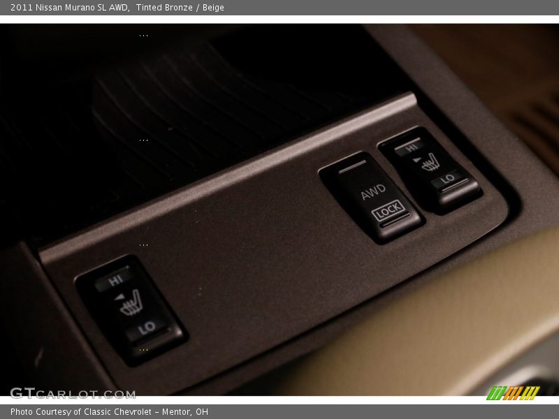 Tinted Bronze / Beige 2011 Nissan Murano SL AWD