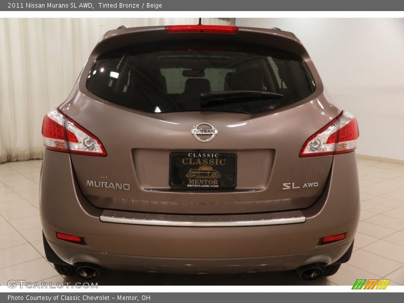 Tinted Bronze / Beige 2011 Nissan Murano SL AWD