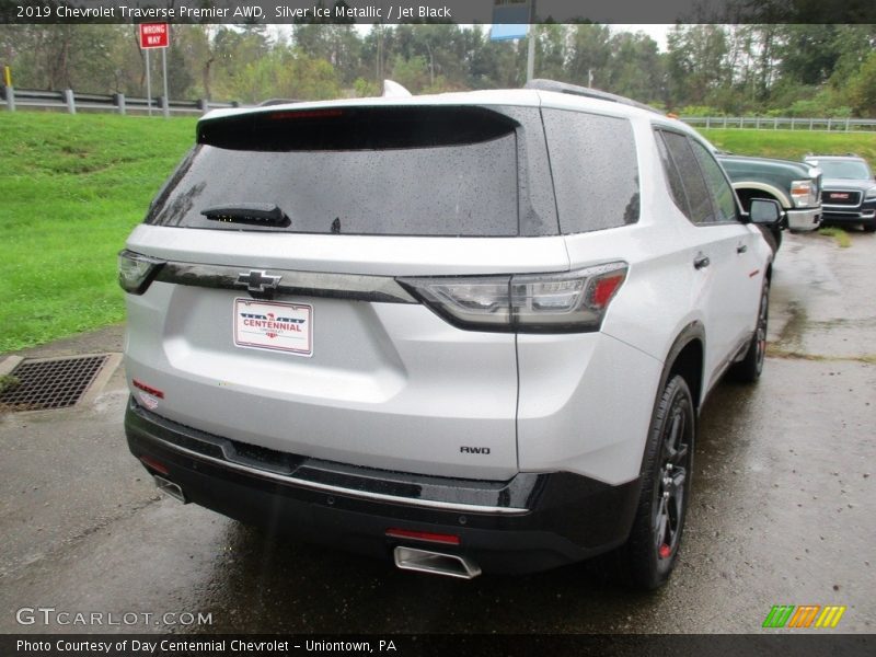 Silver Ice Metallic / Jet Black 2019 Chevrolet Traverse Premier AWD