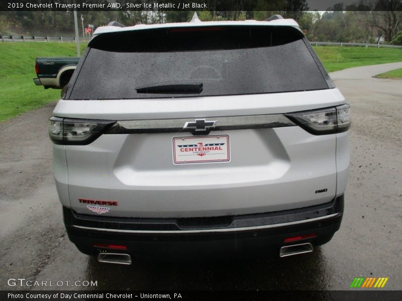 Silver Ice Metallic / Jet Black 2019 Chevrolet Traverse Premier AWD