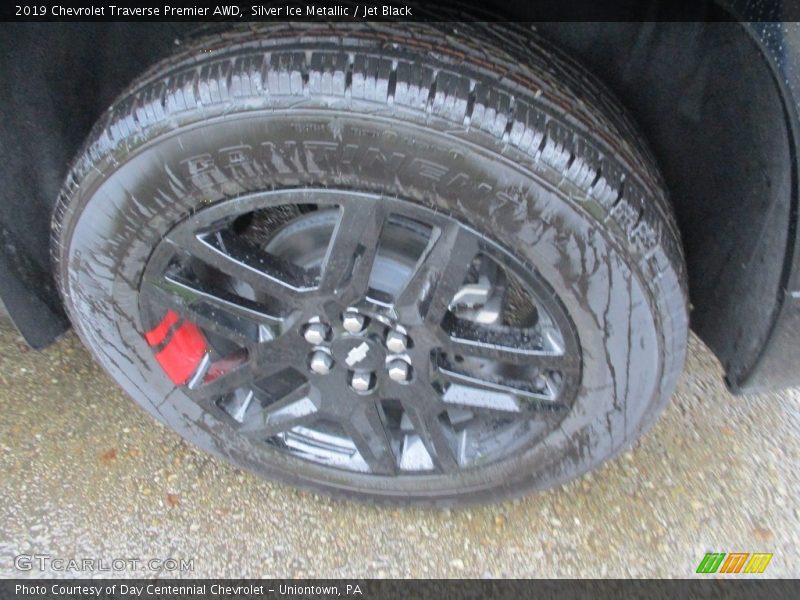 Silver Ice Metallic / Jet Black 2019 Chevrolet Traverse Premier AWD