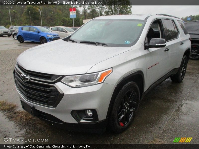 Silver Ice Metallic / Jet Black 2019 Chevrolet Traverse Premier AWD