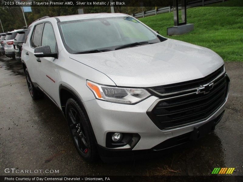 Silver Ice Metallic / Jet Black 2019 Chevrolet Traverse Premier AWD