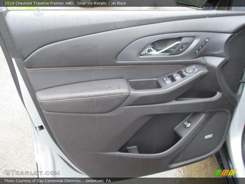 Silver Ice Metallic / Jet Black 2019 Chevrolet Traverse Premier AWD