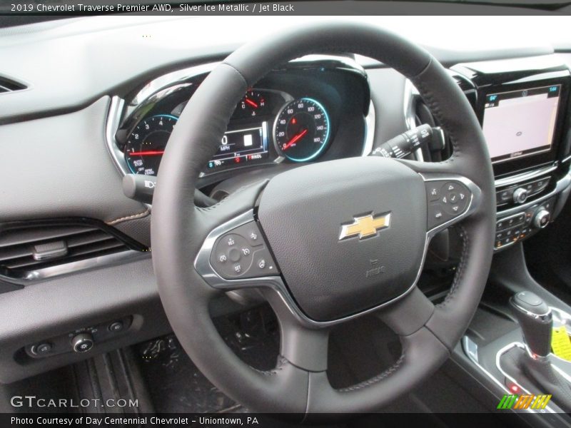 Silver Ice Metallic / Jet Black 2019 Chevrolet Traverse Premier AWD