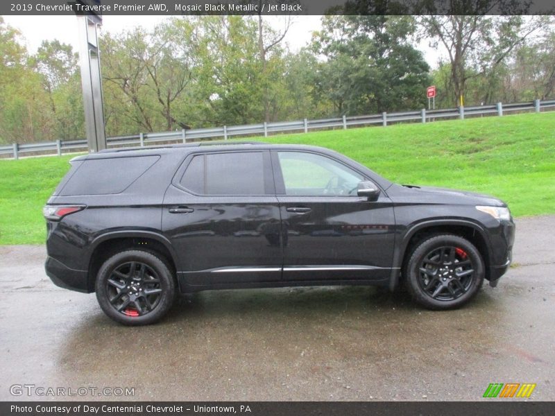 Mosaic Black Metallic / Jet Black 2019 Chevrolet Traverse Premier AWD