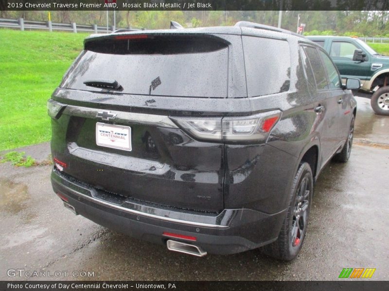 Mosaic Black Metallic / Jet Black 2019 Chevrolet Traverse Premier AWD