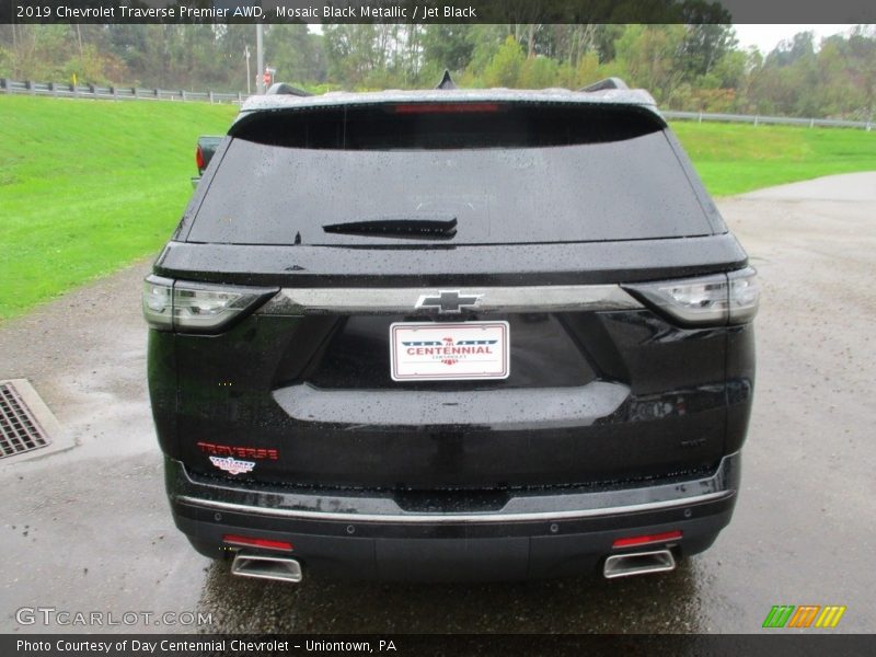 Mosaic Black Metallic / Jet Black 2019 Chevrolet Traverse Premier AWD