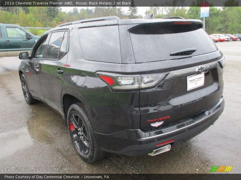 Mosaic Black Metallic / Jet Black 2019 Chevrolet Traverse Premier AWD