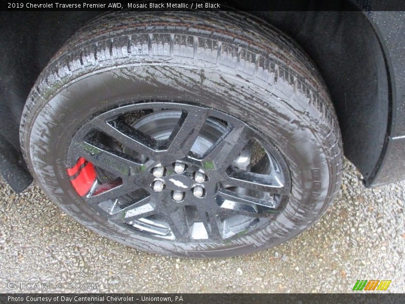 Mosaic Black Metallic / Jet Black 2019 Chevrolet Traverse Premier AWD