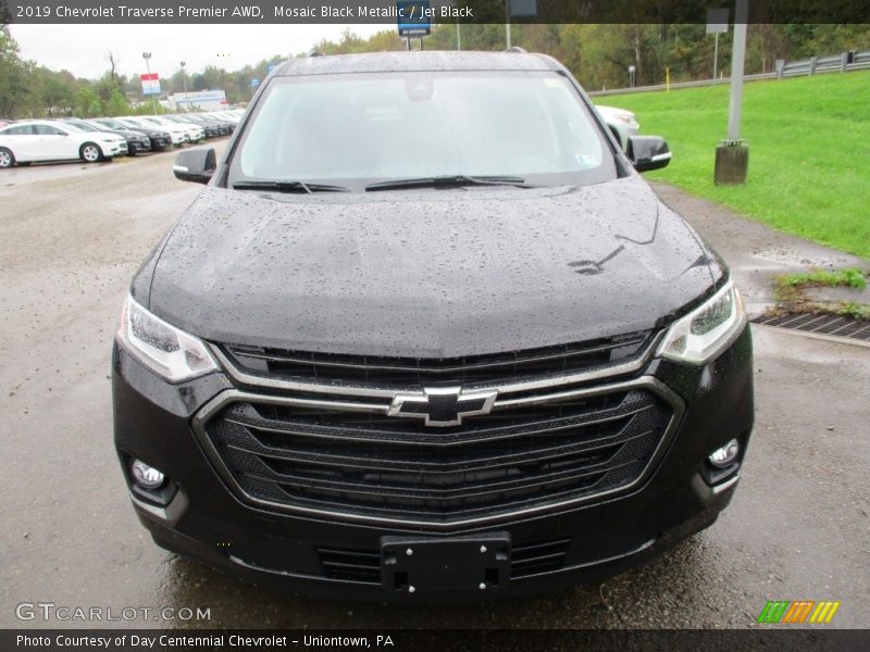 Mosaic Black Metallic / Jet Black 2019 Chevrolet Traverse Premier AWD