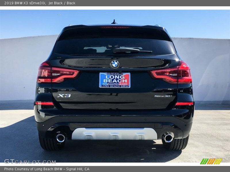 Jet Black / Black 2019 BMW X3 sDrive30i