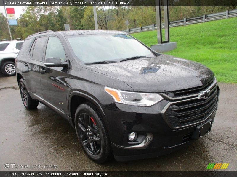 Mosaic Black Metallic / Jet Black 2019 Chevrolet Traverse Premier AWD