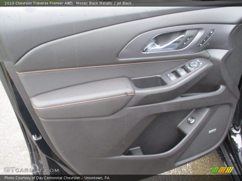 Mosaic Black Metallic / Jet Black 2019 Chevrolet Traverse Premier AWD