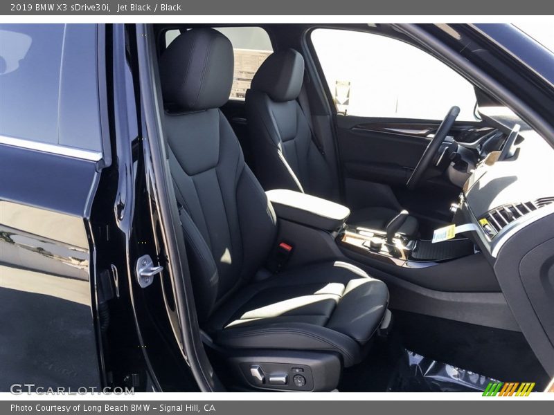 Jet Black / Black 2019 BMW X3 sDrive30i