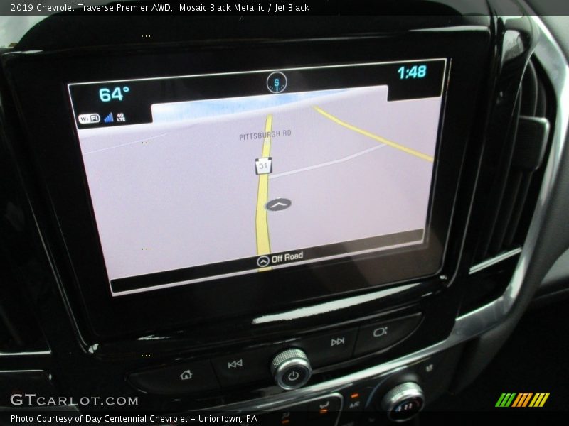 Mosaic Black Metallic / Jet Black 2019 Chevrolet Traverse Premier AWD