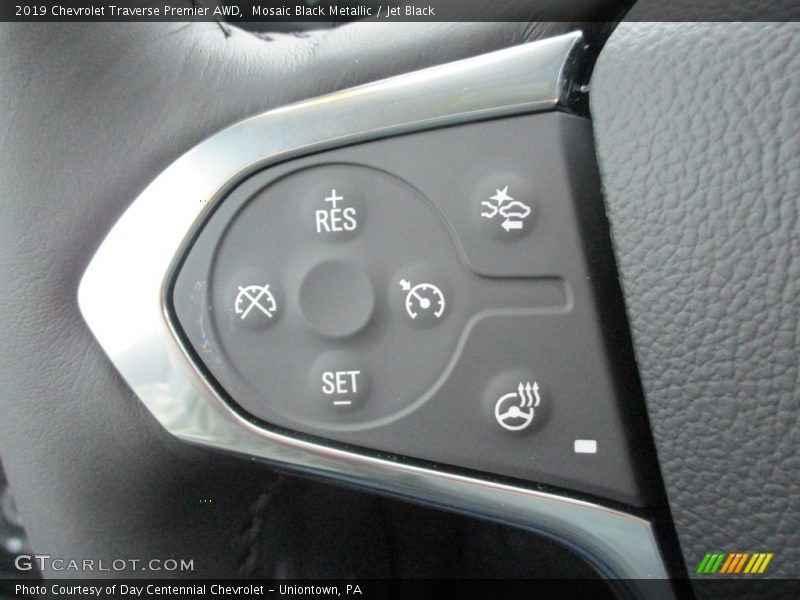 Mosaic Black Metallic / Jet Black 2019 Chevrolet Traverse Premier AWD
